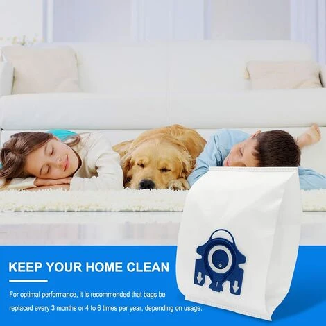 Sac Aspirateur Sacs À Poussière Pour Aspirateur Pour Triomphe 10 Pièces Miele Compact C1, C2 Sac 3D Efficiency S700, S241 - S256i, S4000-S4999 4 Sac Aspirateur Sacs À Poussière Pour Aspirateur Pour Triomphe 10 Pièces Miele Compact C1, C2 Sac 3D Efficiency S700, S241 - S256i, S4000-S4999 – Image 4