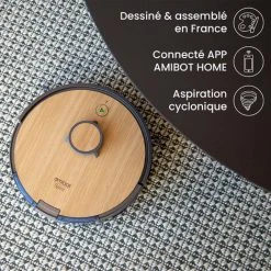 Robot Aspirateur Et Laveur AMIBOT Spirit Origin - Brown -Aspirateur et sac Soldes 48724941 4