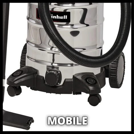 Einhell Aspirateur Eaux Et Poussières TC-VC 1930 SA Kit (1500W, Cuve 30L, Prise Synchro OEP) Livré Avec Accessoires 4 Einhell Aspirateur Eaux Et Poussières TC-VC 1930 SA Kit (1500W, Cuve 30L, Prise Synchro OEP) Livré Avec Accessoires – Image 4