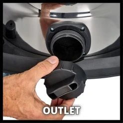 Einhell Aspirateur Eaux Et Poussières Sans Fil TE-VC 36/25 Li S - Solo Power X-Change (36V, Cuve Inox 25L, 76 Db) Livré Sans Batterie Ni Chargeur -Aspirateur et sac Soldes 51135638 5