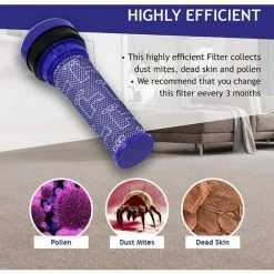 KARTOKNER Filtre Pour Dyson DC28 DC28C DC37 DC39 DC39I DC53 Aspirateur -Aspirateur et sac Soldes 51373097 5