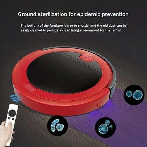 QERSTA Aspirateur Robot Sans Fil Intelligent Avec Télécommande, Machine De Nettoyage De Sol Sec Et Humide Pour La Maison, Puissance De 2800Pa 3 QERSTA Aspirateur Robot Sans Fil Intelligent Avec Télécommande, Machine De Nettoyage De Sol Sec Et Humide Pour La Maison, Puissance De 2800Pa – Image 3