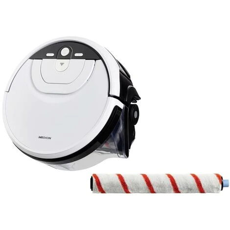 Medion MD 20053 Robot Lessiveur De Sol Blanc, Noir Commandable à Distance 2 Medion MD 20053 Robot Lessiveur De Sol Blanc, Noir Commandable à Distance – Image 2