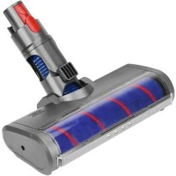 KARTOKNER Tête De Brosse électrique à Roulettes Douce Pour Dyson V11 V10 V8 V7 Aspirateur, Accessoire De Remplacement D'Outil De Brosse Pour Parquet/Sols Durs/Tapis/Nettoyage Des Coins Sombres