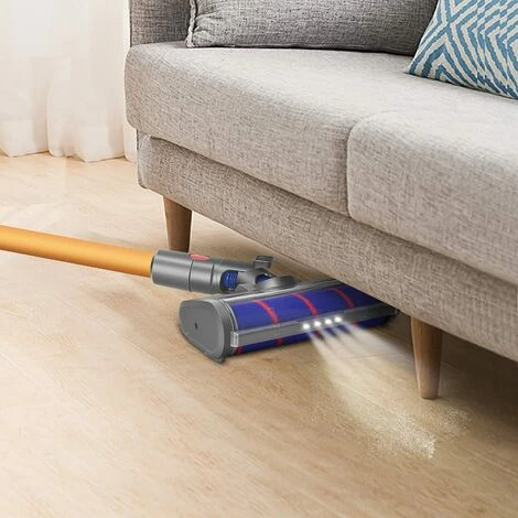 KARTOKNER Tête De Brosse électrique à Roulettes Douce Pour Dyson V11 V10 V8 V7 Aspirateur, Accessoire De Remplacement D'Outil De Brosse Pour Parquet/Sols Durs/Tapis/Nettoyage Des Coins Sombres 4 KARTOKNER Tête De Brosse électrique à Roulettes Douce Pour Dyson V11 V10 V8 V7 Aspirateur, Accessoire De Remplacement D'Outil De Brosse Pour Parquet/Sols Durs/Tapis/Nettoyage Des Coins Sombres – Image 4