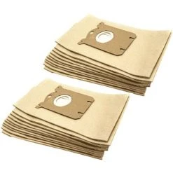 Vhbw 20x Sacs Aspirateur, Compatible Avec Tornado Bolido 1500, Bolido 1500 - 1800, Bolido 1700, Bolido 1800, Bolido 4510, Bolido 4525 - Marron -Aspirateur et sac Soldes 52761715 4