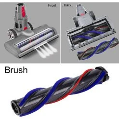 BENOBBY KIDS Brosse Rotative Motorisée Électrique Turbo Compatible Pour V7 V8 V10 V11 Dégagement Rapide Avec Rouleau Poils Durs Pour Parquet Avec Lumière LED Automatique -Aspirateur et sac Soldes 53347852 4