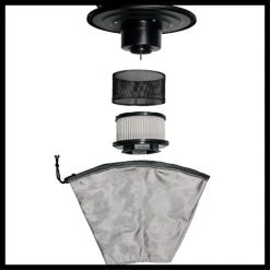 Einhell Aspirateur à Cendres TC-AV 1720 DW (1 250 W, Performance D’aspiration De 175 mbar, Cuve De 20 L) -Aspirateur et sac Soldes 54817307 5