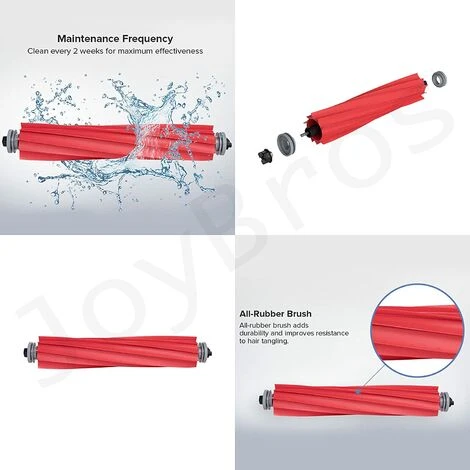 PERLE RARE Kit Accessoires De Rechange Pour Xiaomi Roborock S7 Brosse Principale Rouleau Serpillère Lingettes Filtre Blanc Brosses Latérales De Rechange Pour Aspirateur (lot De 12) 2 PERLE RARE Kit Accessoires De Rechange Pour Xiaomi Roborock S7 Brosse Principale Rouleau Serpillère Lingettes Filtre Blanc Brosses Latérales De Rechange Pour Aspirateur (lot De 12) – Image 2