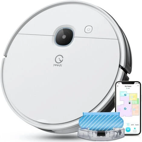 Yeedi Vac Max 3000Pa Aspirateur Robot Laveur Détection Des Tapis Alexa APP MAP 1 Yeedi Vac Max 3000Pa Aspirateur Robot Laveur Détection Des Tapis Alexa APP MAP