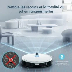 Yeedi Vac Max 3000Pa Aspirateur Robot Laveur Détection Des Tapis Alexa APP MAP 7 Yeedi Vac Max 3000Pa Aspirateur Robot Laveur Détection Des Tapis Alexa APP MAP -Aspirateur et sac Soldes 54969644 3