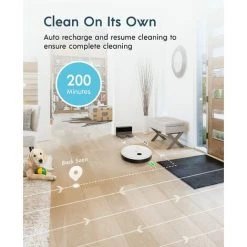 Yeedi Vac Station 3000Pa Aspirateur Robot Détection Des Tapis Programme AOTO MOP -Aspirateur et sac Soldes 54970331 4