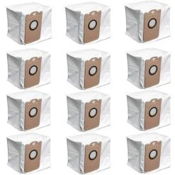 ALMI Lot De 12 Sacs à Poussière étanches De Grande Capacité Pour Aspirateur M7 Pro M8 Pro M7 Max