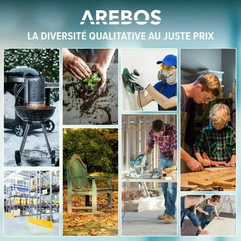 AREBOS Lot De 5 Sacs D'aspirateur | Compatibles Avec Les Aspirateurs Industriels | 1800 W | Avec EAN 4260627420117 | Papier Spécial | 2 Couches | 41,5 X 43 Cm 5 AREBOS Lot De 5 Sacs D'aspirateur | Compatibles Avec Les Aspirateurs Industriels | 1800 W | Avec EAN 4260627420117 | Papier Spécial | 2 Couches | 41,5 X 43 Cm – Image 5