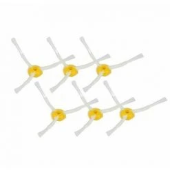 STOMO KIT LARGE 6 PCS BROSSE LATERALE A 3 BRANCHES POUR IROBOT ROOMBA KIT D'ENTRETIEN SERIES 500 600 700