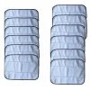 STOMO 12pcs Dry & Wet Chiffon Vadrouille Pour IRobot Braava 380 380t 320 Mint 4200 Cleaner Robotic