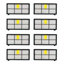 STOMO Filtre De Rechange 8pcs Pour IRobot Roomba 980 880 870 800 Filtre HEPA [8PCS] Aspirateurs Filtres Kits