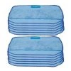 STOMO 12-Pack Lavable Reutilisable Microfibre De Rechange Chiffons Pour IRobot Braava 380t 320 Mint 4200 5200 Robotique