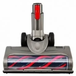 STOMO Brosse Rotative Motorisée Électrique Compatible Pour Dyson V7 V8 V10 V11 V12 V15 Rouleau Souple Pour Parquet Carrelage Et Lumière Led