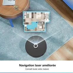 PROSCENIC M8 PRO Aspirateur Robot 2 En 1 Avec Collecteur Automatique De Poussières - Aspiration Et Lavage 3000 Pa - Navigation Laser 8 PROSCENIC M8 PRO Aspirateur Robot 2 En 1 Avec Collecteur Automatique De Poussières - Aspiration Et Lavage 3000 Pa - Navigation Laser -Aspirateur et sac Soldes 57593648 4