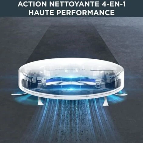 Aspirateur/laveur Robot Programmable Connecté - Rr7387wh - Rowenta - Blanc 3 Aspirateur/laveur Robot Programmable Connecté - Rr7387wh - Rowenta - Blanc – Image 3