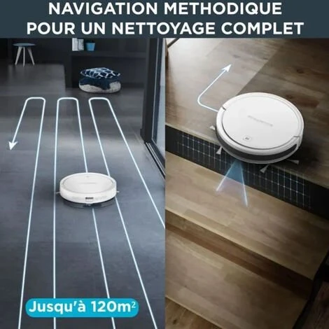 Aspirateur/laveur Robot Programmable Connecté - Rr7387wh - Rowenta - Blanc 5 Aspirateur/laveur Robot Programmable Connecté - Rr7387wh - Rowenta - Blanc – Image 5