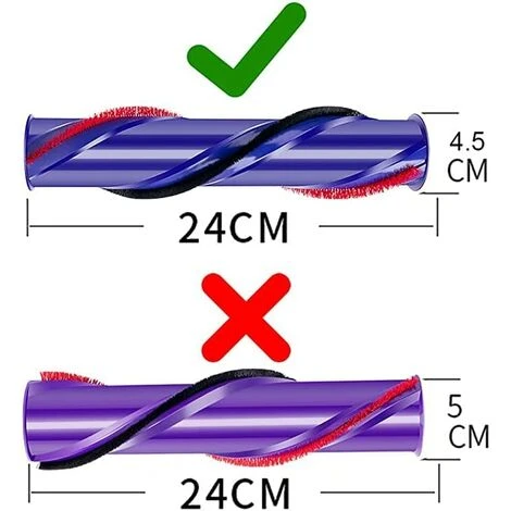 TINOR Brushroll Rouleau Brosse Pour Dyson V6 V7 SV11 Animal Pièce De Rechange Accessoire -968266-02 968266-04 5 TINOR Brushroll Rouleau Brosse Pour Dyson V6 V7 SV11 Animal Pièce De Rechange Accessoire -968266-02 968266-04 – Image 5