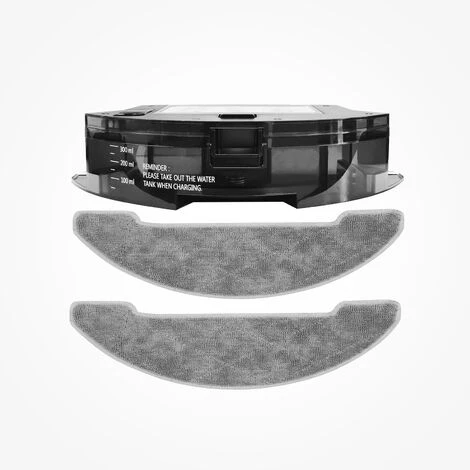 2 En 1 Réservoir D'Eau - 2 Serpillières Pour Aspirateur Robot Laveur D5 - Accessoires D'Aspirateur Robot - ULTENIC 1 2 En 1 Réservoir D'Eau - 2 Serpillières Pour Aspirateur Robot Laveur D5 - Accessoires D'Aspirateur Robot - ULTENIC