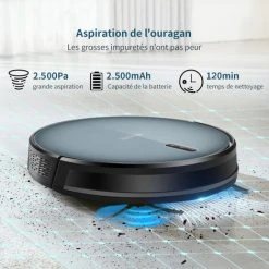PROSCENIC 830P - Aspirateur Robot Connecté Avec Navigation Intelligente - Fonction Lavage - 0,6L - Wifi 8 PROSCENIC 830P - Aspirateur Robot Connecté Avec Navigation Intelligente - Fonction Lavage - 0,6L - Wifi -Aspirateur et sac Soldes 58078210 4
