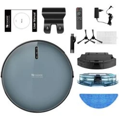 PROSCENIC 830P - Aspirateur Robot Connecté Avec Navigation Intelligente - Fonction Lavage - 0,6L - Wifi 9 PROSCENIC 830P - Aspirateur Robot Connecté Avec Navigation Intelligente - Fonction Lavage - 0,6L - Wifi -Aspirateur et sac Soldes 58078210 5