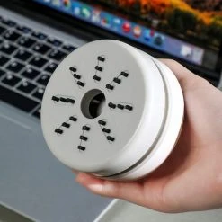 MONLY Mini Aspirateur Pour Table De Bureau, Avec Chargeur USB, Et Brosse Propre, Pour Le Bureau Et La Maison -Aspirateur et sac Soldes 58282661 4
