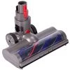 PERLE RARE Brosse Rotative Motorisée Électrique Turbo Compatible Pour Dyson V7 V8 V10 V11 V15Dégagement Rapide Avec Rouleau Poils Durs Pour Parquet Avec Lumière