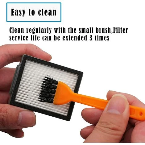 EINEMGELD Pièces De Rechange Brosses Pour IRobot Roomba I, E, & J Séries E3 E5 E6 E7 I7 I7+/i7 Plus J7 I6 I8 I3 I3+ I4 Plus 3150, Kit D'accessoires Filtres Brosses Latérales Brosses En Caoutchouc 5 EINEMGELD Pièces De Rechange Brosses Pour IRobot Roomba I, E, & J Séries E3 E5 E6 E7 I7 I7+/i7 Plus J7 I6 I8 I3 I3+ I4 Plus 3150, Kit D'accessoires Filtres Brosses Latérales Brosses En Caoutchouc – Image 5