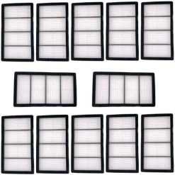 EINEMGELD 12x Filtres Kit D'accessoires Pour IRobot Roomba S9 S9+ Robot Balayage, Aspirateur Filtres Kit Pièces De Remplaçant Pour IRobot Roomba S9 PLUS