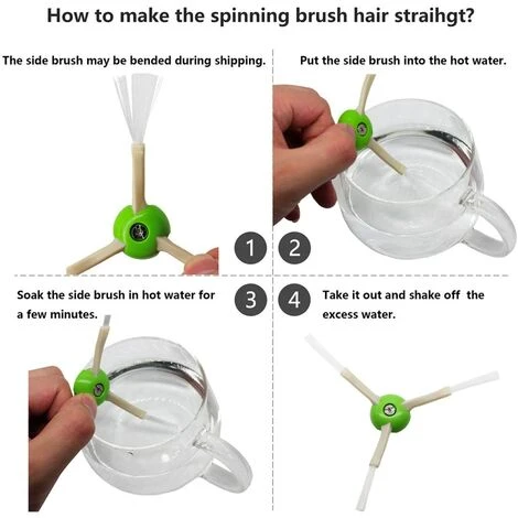 EINEMGELD Kit De Pièces De Rechange Compatible Avec Roomba I7 I7+ E5 E6 E7 - Pack De Brosses Latérales, Rouleaux Et Filtres Hepa. 5 EINEMGELD Kit De Pièces De Rechange Compatible Avec Roomba I7 I7+ E5 E6 E7 - Pack De Brosses Latérales, Rouleaux Et Filtres Hepa. – Image 5