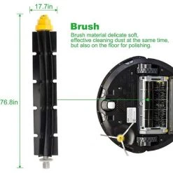 EINEMGELD Replacement Accessories Kit For Roomba 600 Series 600 620 630 650 655 660 680- Includes 3 Pack Filter And Side Brush, 1 Pack Bristle Brush And Flexible Beater Brush, 2 Pack Cleaning Tool 7 EINEMGELD Replacement Accessories Kit For Roomba 600 Series 600 620 630 650 655 660 680- Includes 3 Pack Filter And Side Brush, 1 Pack Bristle Brush And Flexible Beater Brush, 2 Pack Cleaning Tool -Aspirateur et sac Soldes 59434028 3