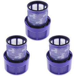 EINEMGELD Paquet De 3 Filtres De Rechange Pour Dyson V10 Series V10 Absolute, Animal, Total Clean, Motorhead, SV12 Robot Aspirateur, Remplacer # DY-969082-01