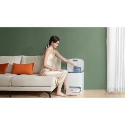 Dreame Bot W10 Aspirateur Robot Laveur Autonettoyant Avec Base D'auto Lavage -2*4L Rréservoir D'eau Usée Et Propre - 450ml Réservoir -Aspirateur et sac Soldes 59764849 4