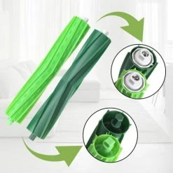 IRISFR Lot De 2 Brosses De Rechange En Caoutchouc Pour Aspirateur IRobot Roomba S9, Lilaris 7 IRISFR Lot De 2 Brosses De Rechange En Caoutchouc Pour Aspirateur IRobot Roomba S9, Lilaris -Aspirateur et sac Soldes 60068565 3