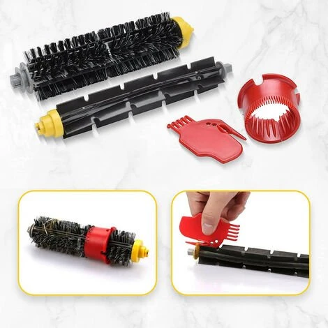 MINETGNON Kit De 13 Accesoires Pour IRobot Roomba Aspirateur Models 600 605 610 616 620 625 630 631 632 639 650 651 660 670 680 681 691 696 4 MINETGNON Kit De 13 Accesoires Pour IRobot Roomba Aspirateur Models 600 605 610 616 620 625 630 631 632 639 650 651 660 670 680 681 691 696 – Image 4