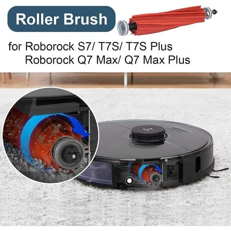 CHANCEY Brosse Principale De Rechange Pour Roborock S7 S7 Plus S7 MaxV T7s T7s Plus, Brosse En Caoutchouc Pour Roborock Q7 Max Q7 Max Plus Robot Aspirateur,SEMAket 2 CHANCEY Brosse Principale De Rechange Pour Roborock S7 S7 Plus S7 MaxV T7s T7s Plus, Brosse En Caoutchouc Pour Roborock Q7 Max Q7 Max Plus Robot Aspirateur,SEMAket – Image 2