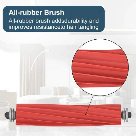 CHANCEY Brosse Principale De Rechange Pour Roborock S7 S7 Plus S7 MaxV T7s T7s Plus, Brosse En Caoutchouc Pour Roborock Q7 Max Q7 Max Plus Robot Aspirateur,SEMAket 4 CHANCEY Brosse Principale De Rechange Pour Roborock S7 S7 Plus S7 MaxV T7s T7s Plus, Brosse En Caoutchouc Pour Roborock Q7 Max Q7 Max Plus Robot Aspirateur,SEMAket – Image 4