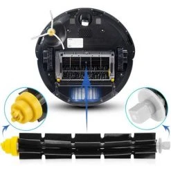 BENOBBY KIDS Accessoires Compatibles Pour IRobot Roomba Séries 600 610 614 620 625 630 635 640 645 650 655 660 665 670 671 680 690 691 Aspirateur - 16pcs -Aspirateur et sac Soldes 60644068 5