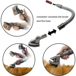 BENOBBY KIDS Brosse Poils Chat Et Chien Pour Aspirateur Dyson V11 V10 V8 V7 Pour Chute De Poils D'Animauxavec Adaptateur Et Convertisseur -Aspirateur et sac Soldes 60720498 3