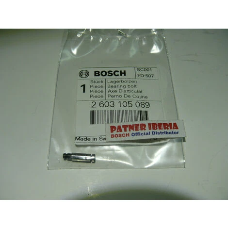 BOSCH REPUESTOS Pièce Détachée BOSCH 2603105089 Axe D'articulation 1 BOSCH REPUESTOS Pièce Détachée BOSCH 2603105089 Axe D'articulation