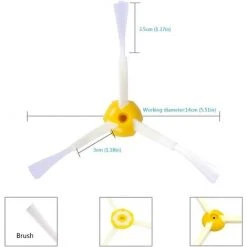 MEZHENG Pièces Accessoires Pour IRobot Roomba 800 805 860 861 865 866 870 871 876 880 885 886 890 895 896 900 960 966 980, Remplaçant Filtres Et Brosses Kit Pour Aspirateur Robot - 11in1 -Aspirateur et sac Soldes 61309944 4