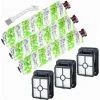 MEZHENG Piezas De Repuesto Para Bissell CrossWave Pet Pro 2306A Y CrossWave 1785 Series, 3 Paquetes 2460 Multisuperficie Pet Pro Brush Rolls + 3 Paquetes De Filtros De Vacío 1866, Comparación Con La Parte 1613568, 1608684