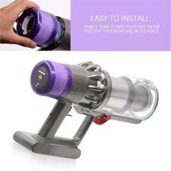 MEZHENG Ensemble De 2 Filtres De Rechange Pour Aspirateur Sans Fil Dyson V11 Sv14 Cyclone Animal Absolute Total Clean Les Filtres Dyson V11 Sv14 Remplacent La Pièce N ° 970013-02 -Aspirateur et sac Soldes 61310029 5
