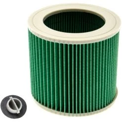 Vhbw Filtre à Cartouche Remplacement Pour Rowenta RS-RU7501 Pour Aspirateur à Sec Ou Humide - Filtre Plissé, Vert -Aspirateur et sac Soldes 61351214 4