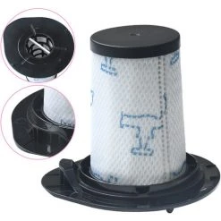 FOZIY Filtres Pour Rowenta Air Force 460 All In One Rh92xx Et Rowenta Air Force Flex 560 Rh94xx Aspirateur, Filtres En Mousse Accessoires Altern À ZR009002，une Pièce, Noir,Fonepro -Aspirateur et sac Soldes 62033883 4